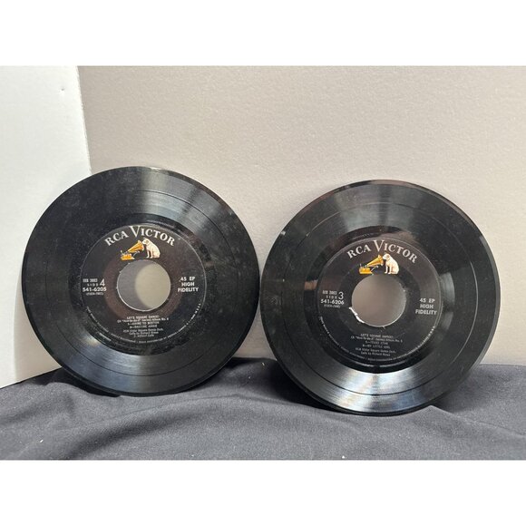 RCA Victor Lets Square Dance Album No. 4 Vinyl Record Set With Booklet & Photo - Picture 10 of 16